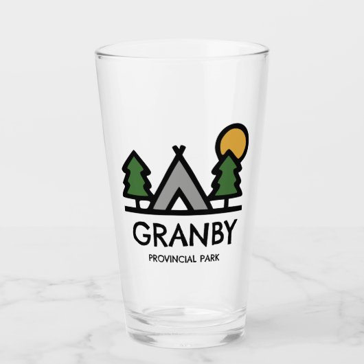 Granby Provincial Park Glas (Vorderseite)