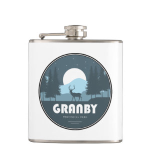 Granby Provincial Park Hirsche Flachmann