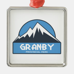 Granby Provincial Park Ornament Aus Metall