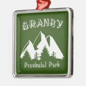 Granby Provincial Park Ornament Aus Metall (Links)