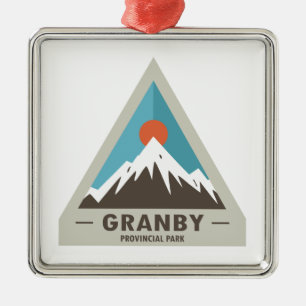 Granby Provincial Park Ornament Aus Metall