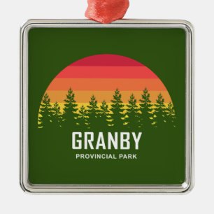 Granby Provincial Park Ornament Aus Metall