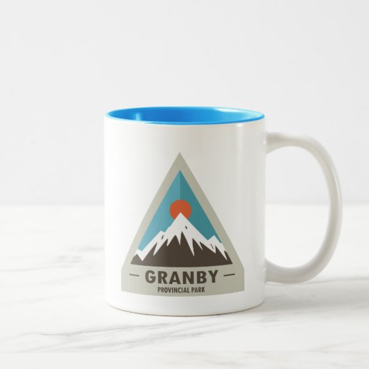 Granby Provincial Park Zweifarbige Tasse (Rechts)