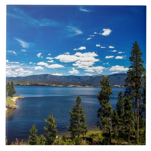 Granby-See, Colorado Fliese (Vorderseite)