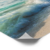 Grand Anse Seychelles La Digue Beach Geschenk Poster (Ecke)