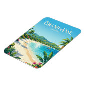 Grand Anse Strand Grenada Magnet (Linke Seite)