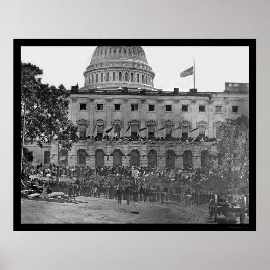 Grand Army Review der US-Hauptstadt 1865 Poster (Vorne)