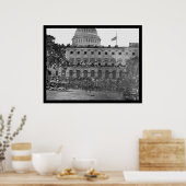 Grand Army Review der US-Hauptstadt 1865 Poster (Küche)