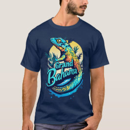 Grand Bahama Caribbean Gecko T-Shirt