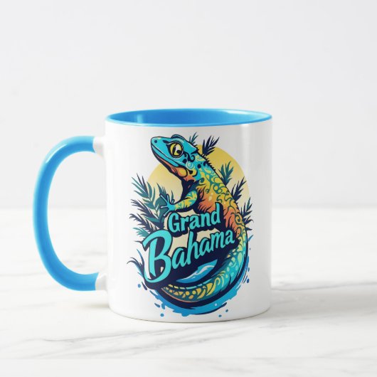 Grand Bahama Caribbean Gecko Tasse (Links)