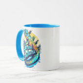 Grand Bahama Caribbean Gecko Tasse (Vorderseite Links)