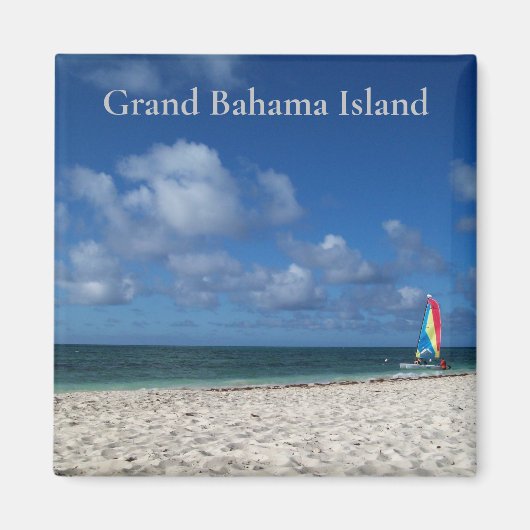 Grand Bahama Island Magnet (Vorne)
