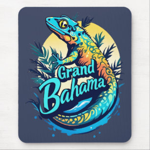 Grand Bahama Karibik Gecko Mousepad