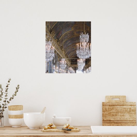 Grand Ballroom, Palace of Versailles Poster (Küche)