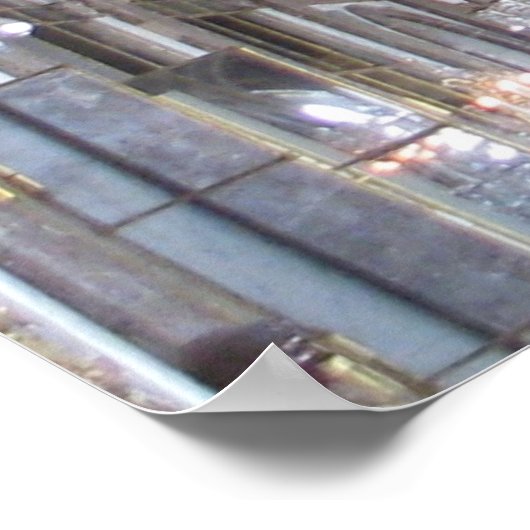 Grand Ballroom, Palace of Versailles Poster (Ecke)