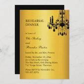 Grand Ballroom Probe Dinner Einladung (Vorne/Hinten)