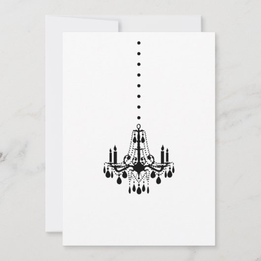 Grand Ballroom Save the Date (weiß) (Rückseite)