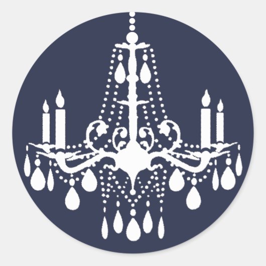 Grand Ballroom Sticker in blau (Vorderseite)