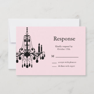 Grand Ballroom UAWG (rosa) RSVP Karte