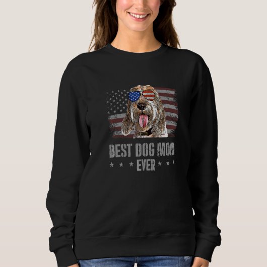Grand Basset Griffon Vendeen Bester Hund Mama je R Sweatshirt (Vorderseite)
