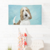 Grand Basset Griffon Vendeen - Original Dog Art Banner (Insitu)