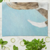 Grand Basset Griffon Vendeen - Original Dog Art Geschirrtuch (Gefaltet)