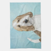 Grand Basset Griffon Vendeen - Original Dog Art Geschirrtuch (Vertikal)