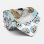 Grand Basset Griffon Vendeen - Original Dog Art Krawatte (Gerollt)