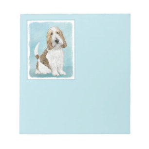 Grand Basset Griffon Vendeen - Original Dog Art Notizblock