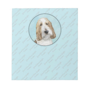 Grand Basset Griffon Vendeen - Original Dog Art Notizblock