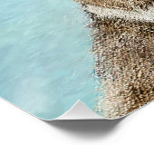 Grand Basset Griffon Vendeen - Original Dog Art Poster (Ecke)