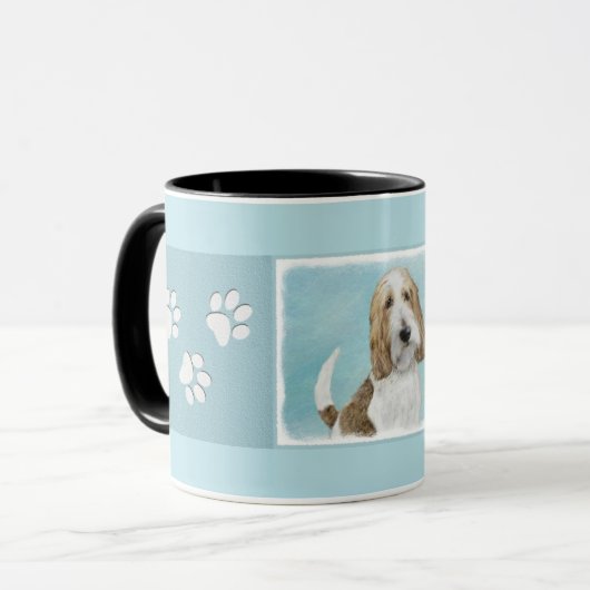 Grand Basset Griffon Vendeen - Original Dog Art Tasse (Vorderseite Links)