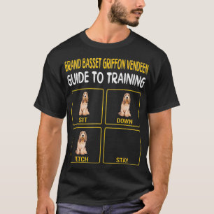 Grand Basset Griffon Vendeen Trainingshandbuch T-Shirt