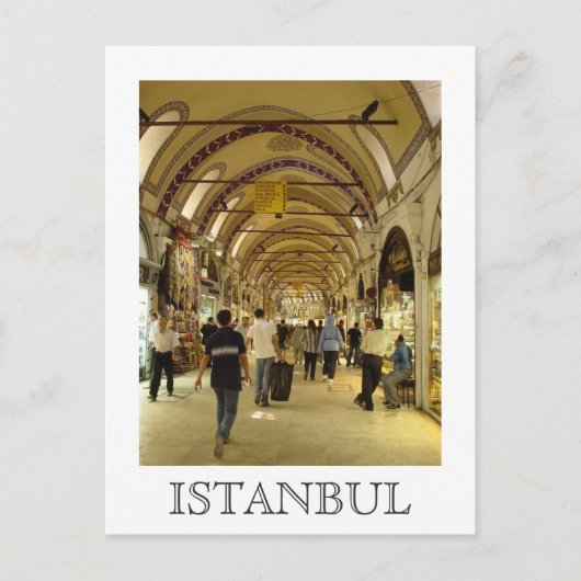 Grand Bazaar, Istanbul Postkarte (Vorderseite)