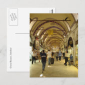 Grand Bazaar, Istanbul Postkarte (Vorne/Hinten)