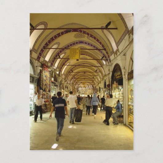 Grand Bazaar, Istanbul Postkarte (Vorderseite)
