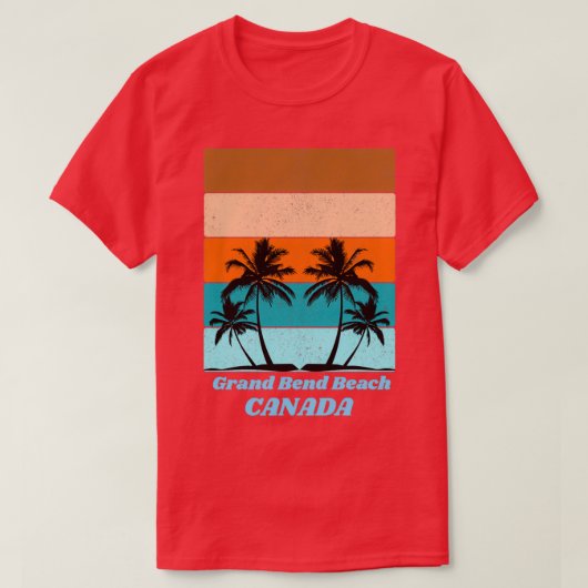 Grand Bend Beach für Urlauber, die einen Strandurl T-Shirt (Design vorne)