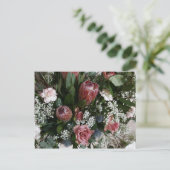 Grand Bouquet Postkarte (Stehend Vorderseite)