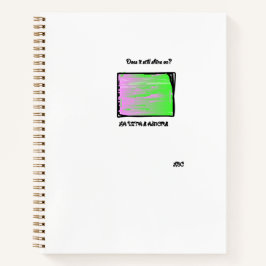 Grand cahier spirales - Motif diamand LBC Notizblock