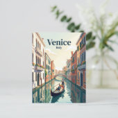 Grand Canal Italy Postkarte (Stehend Vorderseite)