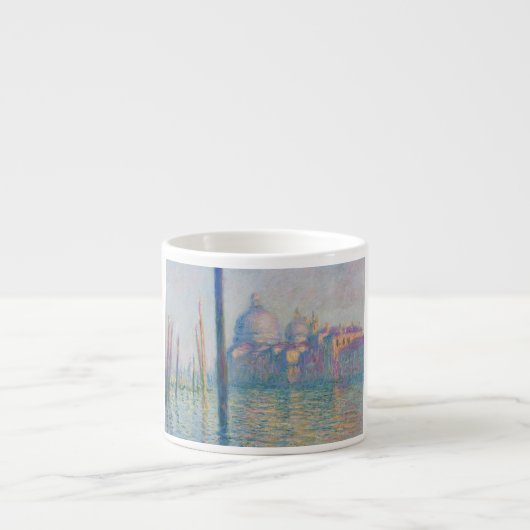 Grand Canal Monet Venice Italien Klassische Malere Espressotasse (Vorderseite)