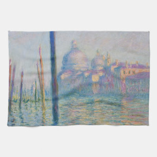 Grand Canal Monet Venice Italien Klassische Malere Handtuch