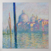 Grand Canal Monet Venice Italien Klassische Malere Poster (Vorne)