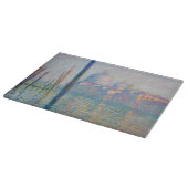 Grand Canal Monet Venice Italien Klassische Malere Schneidebrett (Ecke)