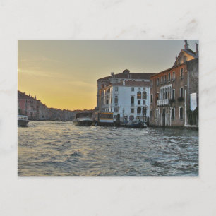 Grand Canal Sunrise - Venedig Italien Postkarte