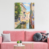 Grand Canal Venice Italien Vintage Leinwanddruck (Insitu (Wohnzimmer))
