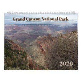 Grand Canyon 12-Monate Fotokalender 2026 Kalender