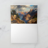 Grand Canyon, 1912 von Thomas Moran Karte (Innenseite)
