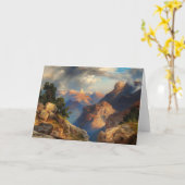 Grand Canyon, 1912 von Thomas Moran Karte (Gelbe Blume)