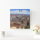 Grand Canyon 5 Quadratische Wanduhr (Zuhause)